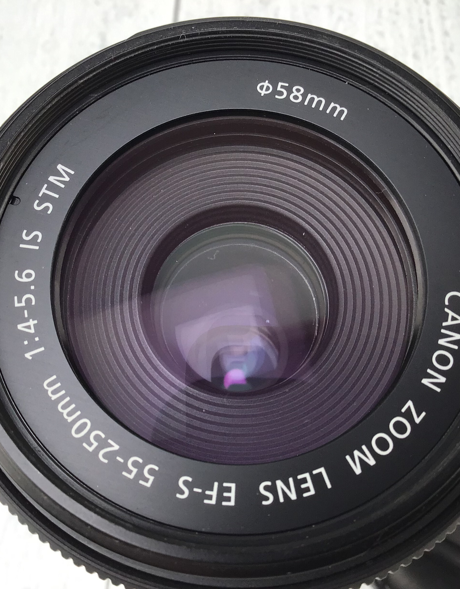 CANON Canon EF-S 55-250 F4-5.6 IS STM Lens Used Good