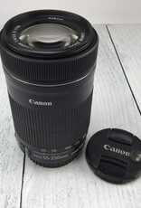 CANON Canon EF-S 55-250 F4-5.6 IS STM Lens Used Good