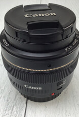 CANON Canon EF 50mm f1.4 USM Crack on Filter Ring Used BGN