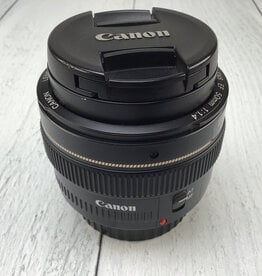 CANON Canon EF 50mm f1.4 USM Crack on Filter Ring Used BGN
