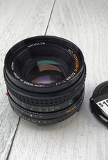 Minolta Minolta MD Rokkor X 50mm f1.7 Lens Used Good