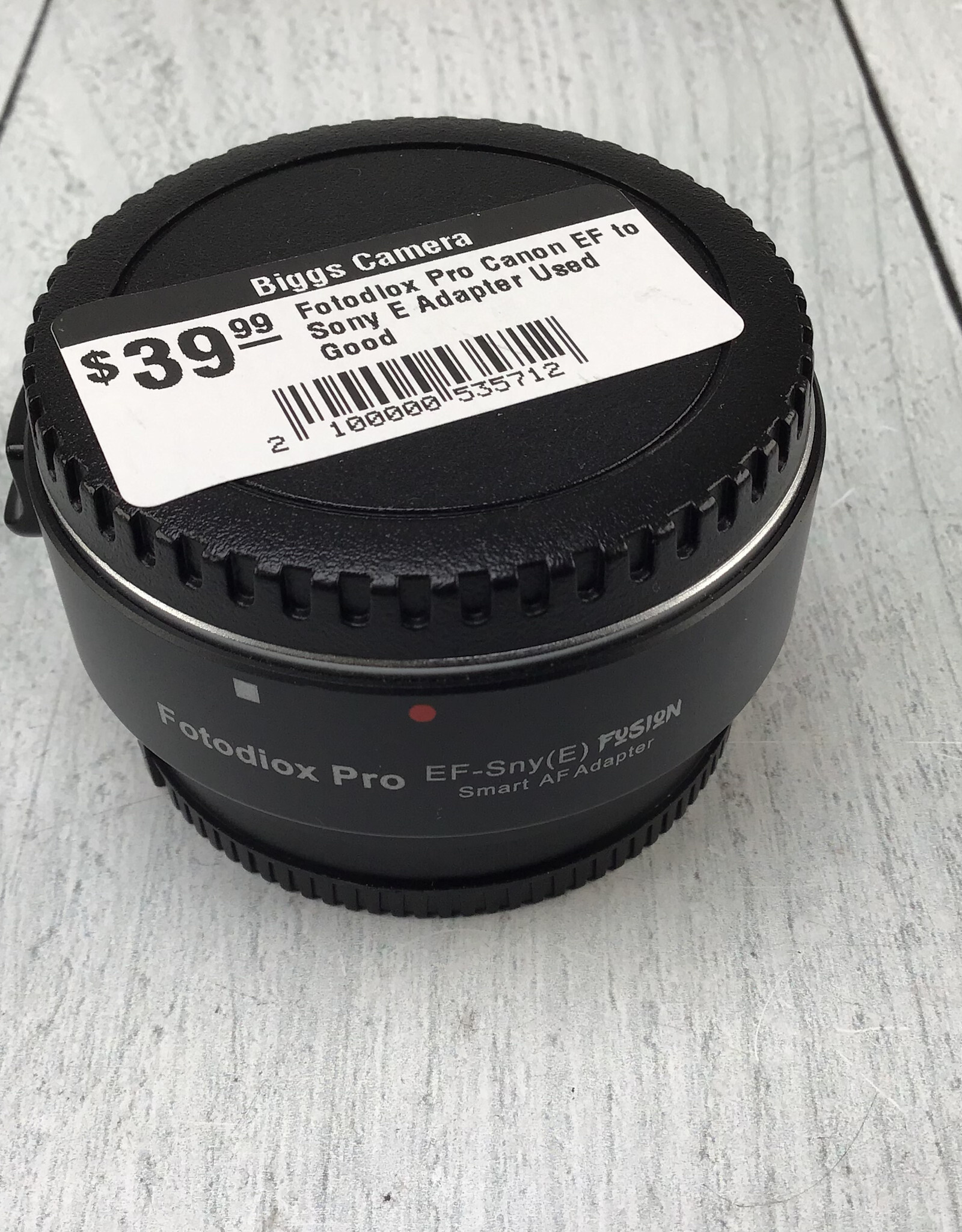 Fotodiox Fotodiox Pro Canon EF to Sony E Adapter Used Good