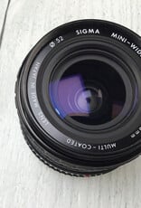 Minolta Sigma Mini Wide II 28mm f2.8 Lens for Minolta MD Used Good