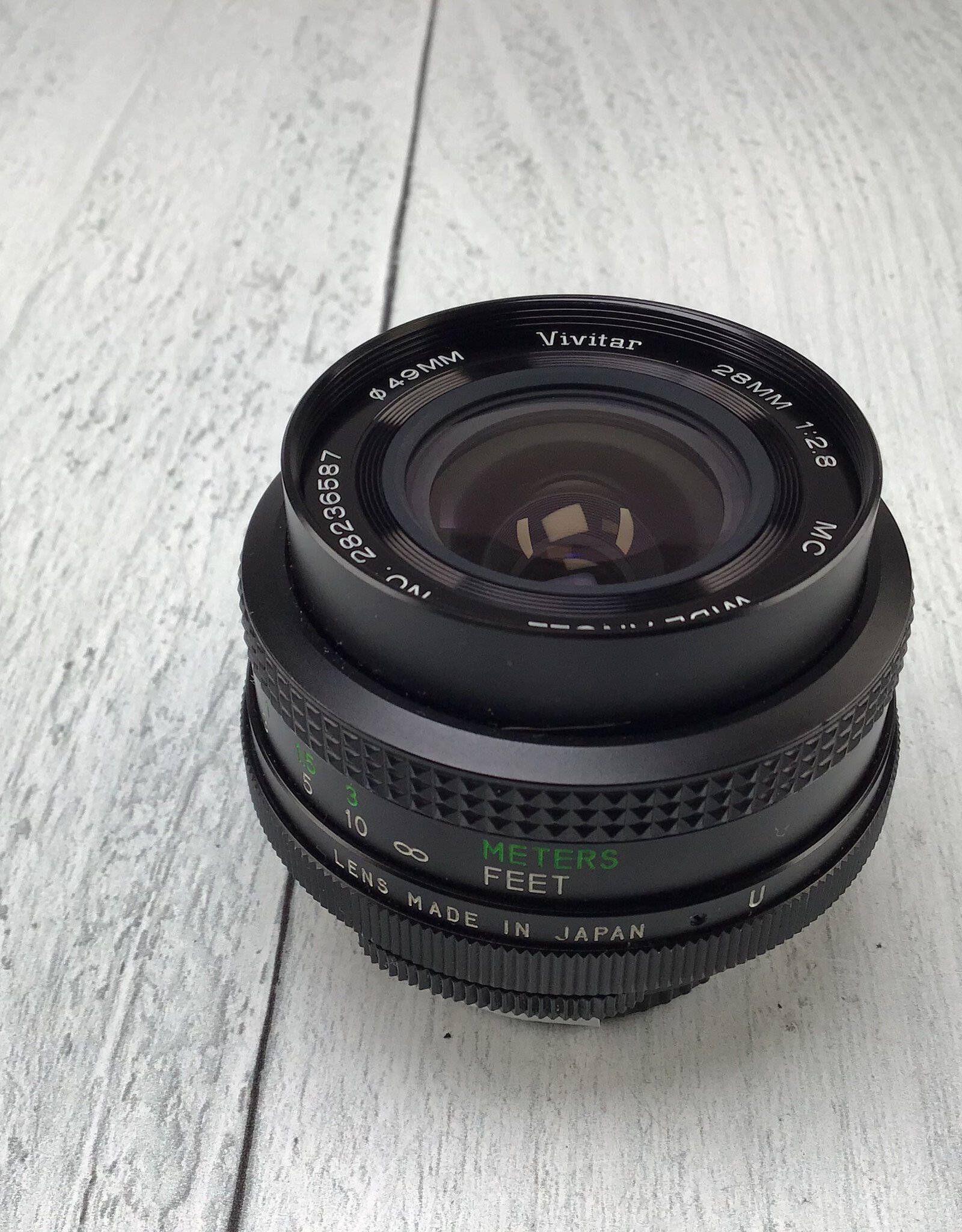 Vivitar Vivitar 28mm f2.8 MC Lens for Screw Mount Used Good