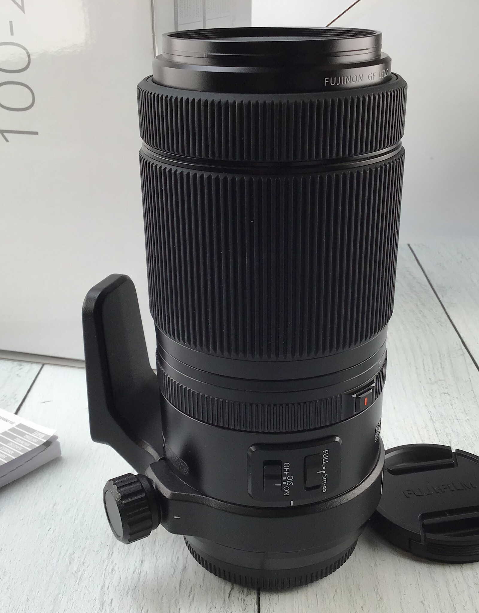 FUJI Fuji GF 100-200mm f5.6 R LM OIS WR Lens in Box Used EX