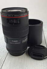 CANON Canon EF 100mm f2.8 L USM Macro Lens Used Good