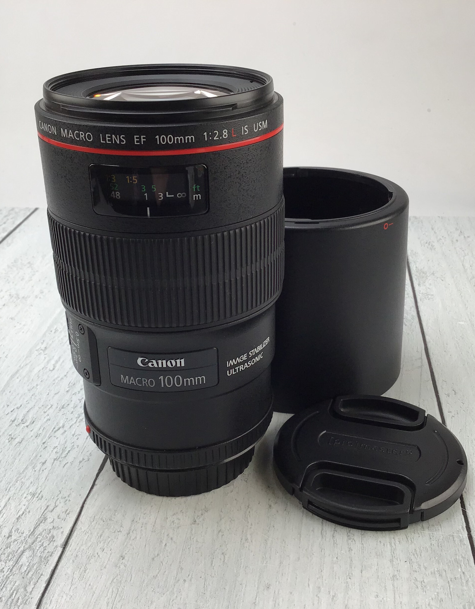 CANON Canon EF 100mm f2.8 L USM Macro Lens Used Good