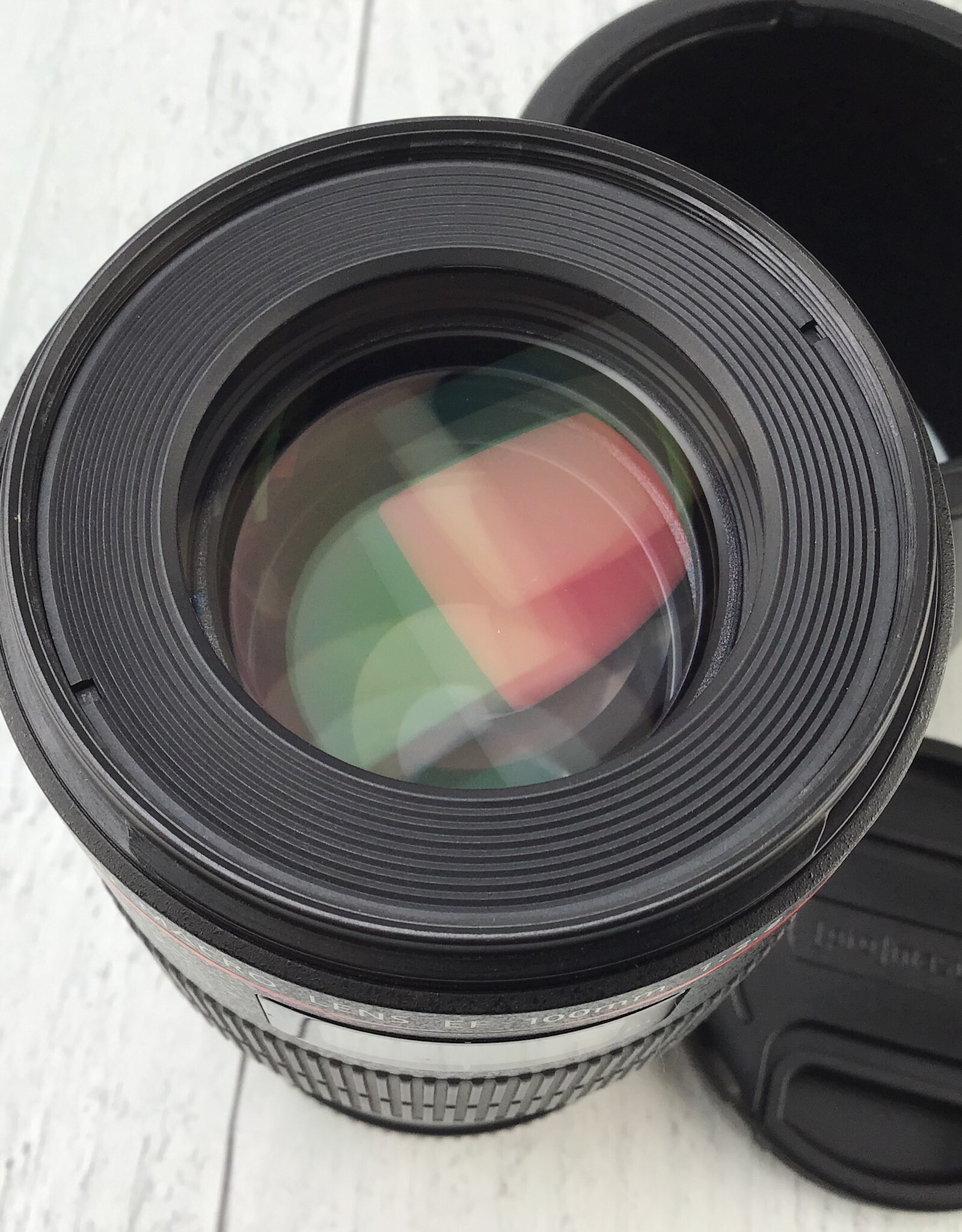 CANON Canon EF 100mm f2.8 L USM Macro Lens Used Good