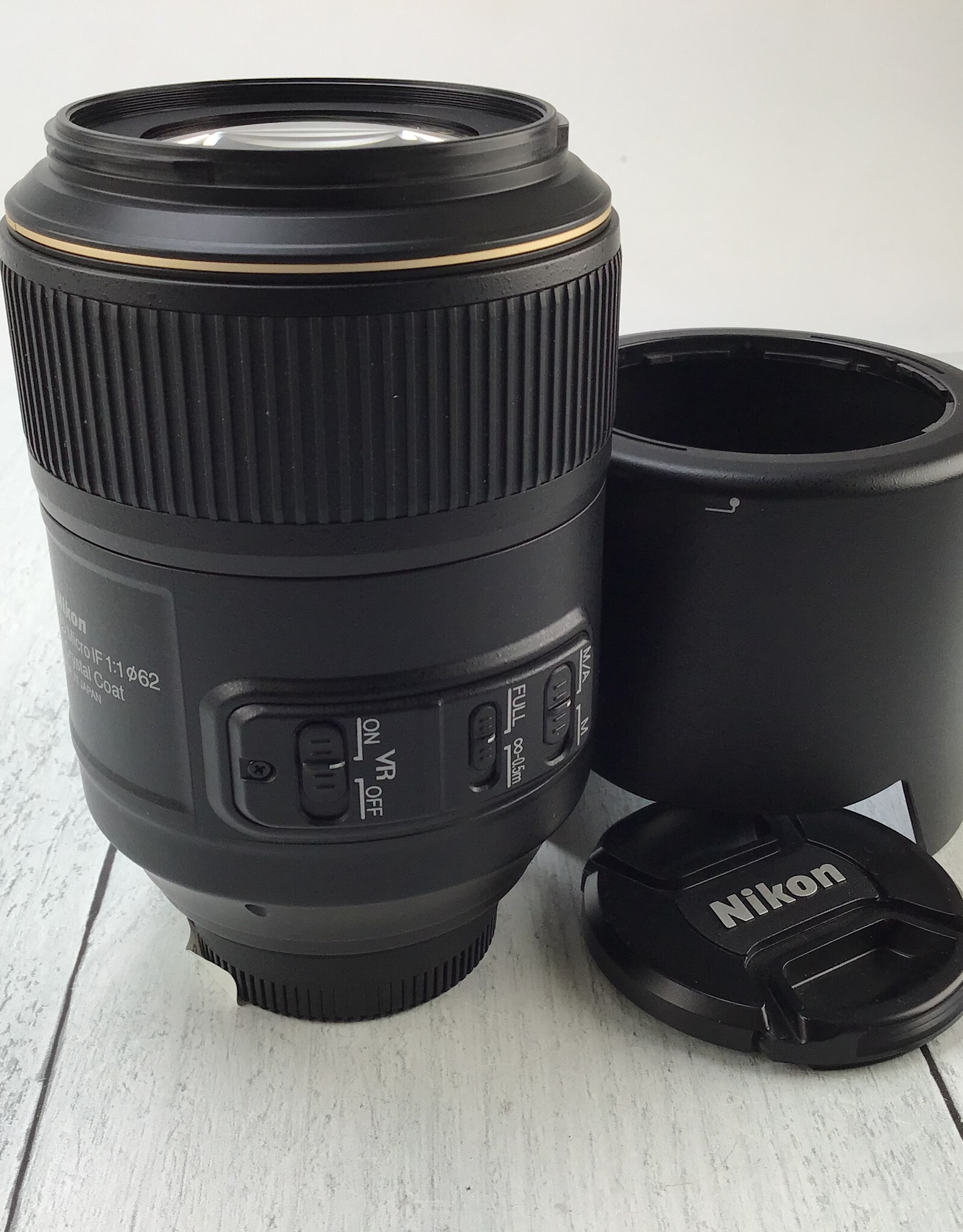 NIKON Nikon AF-S Micro Nikkor 105mm f2.8 G VR Lens Used Good