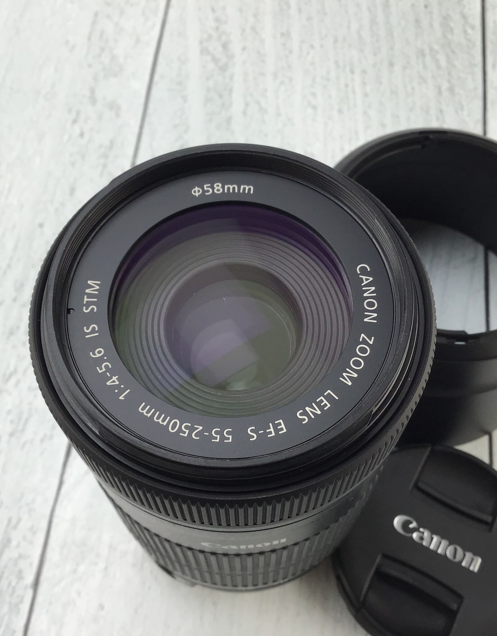 CANON Canon EFS 55-250mm f4-5.6 IS STM Lens Used Good