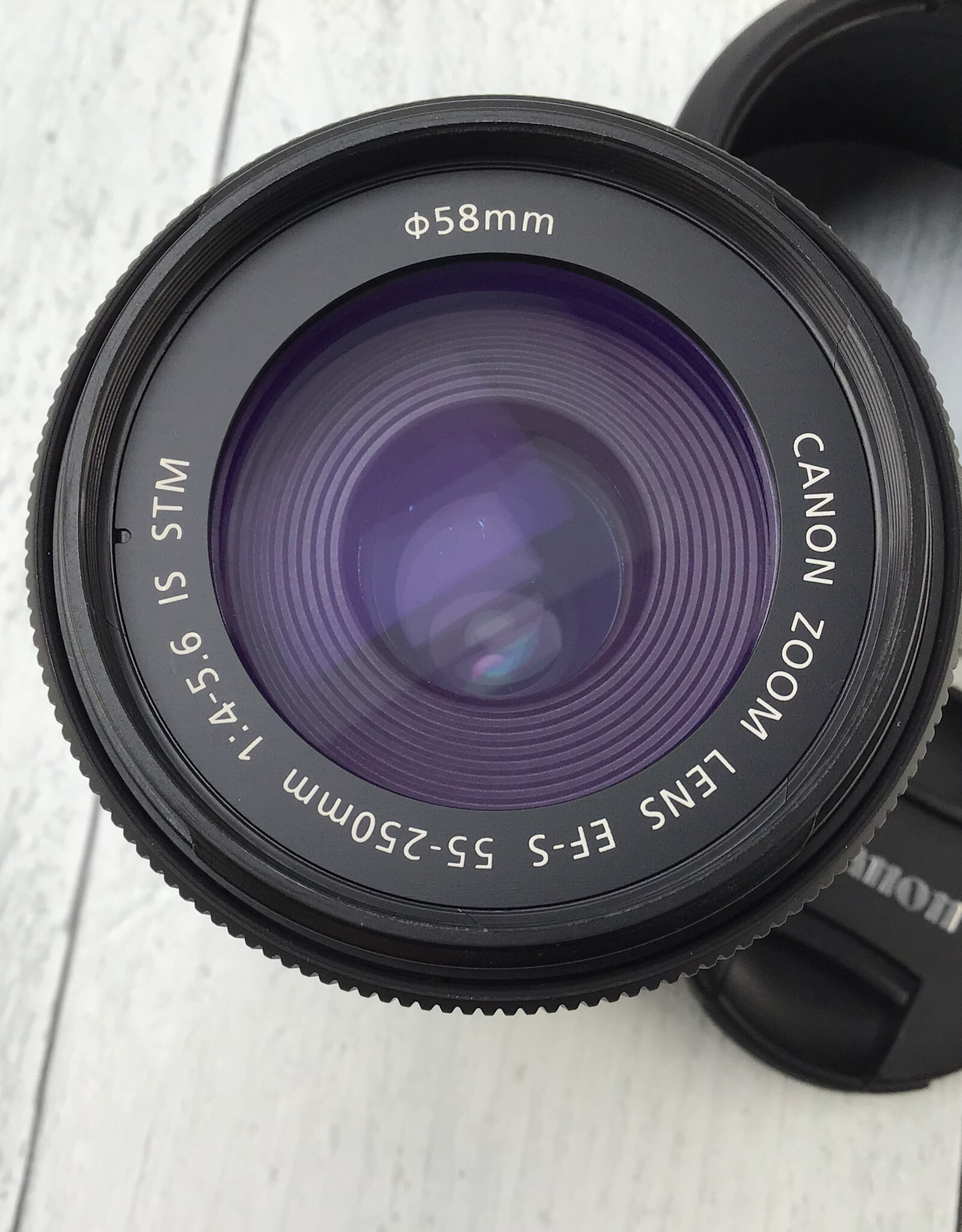 CANON Canon EFS 55-250mm f4-5.6 IS STM Lens Used Good