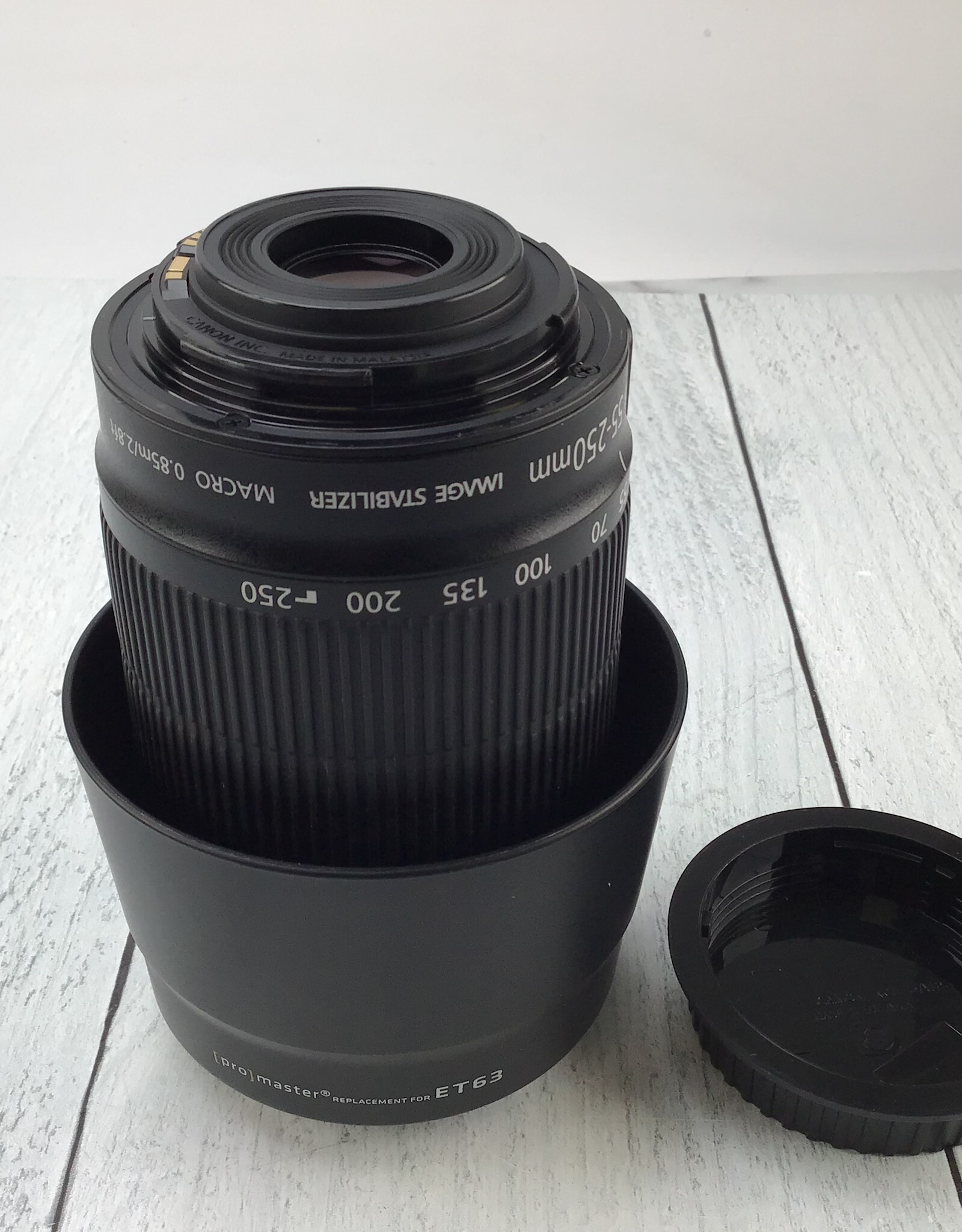 CANON Canon EFS 55-250mm f4-5.6 IS STM Lens Used Good