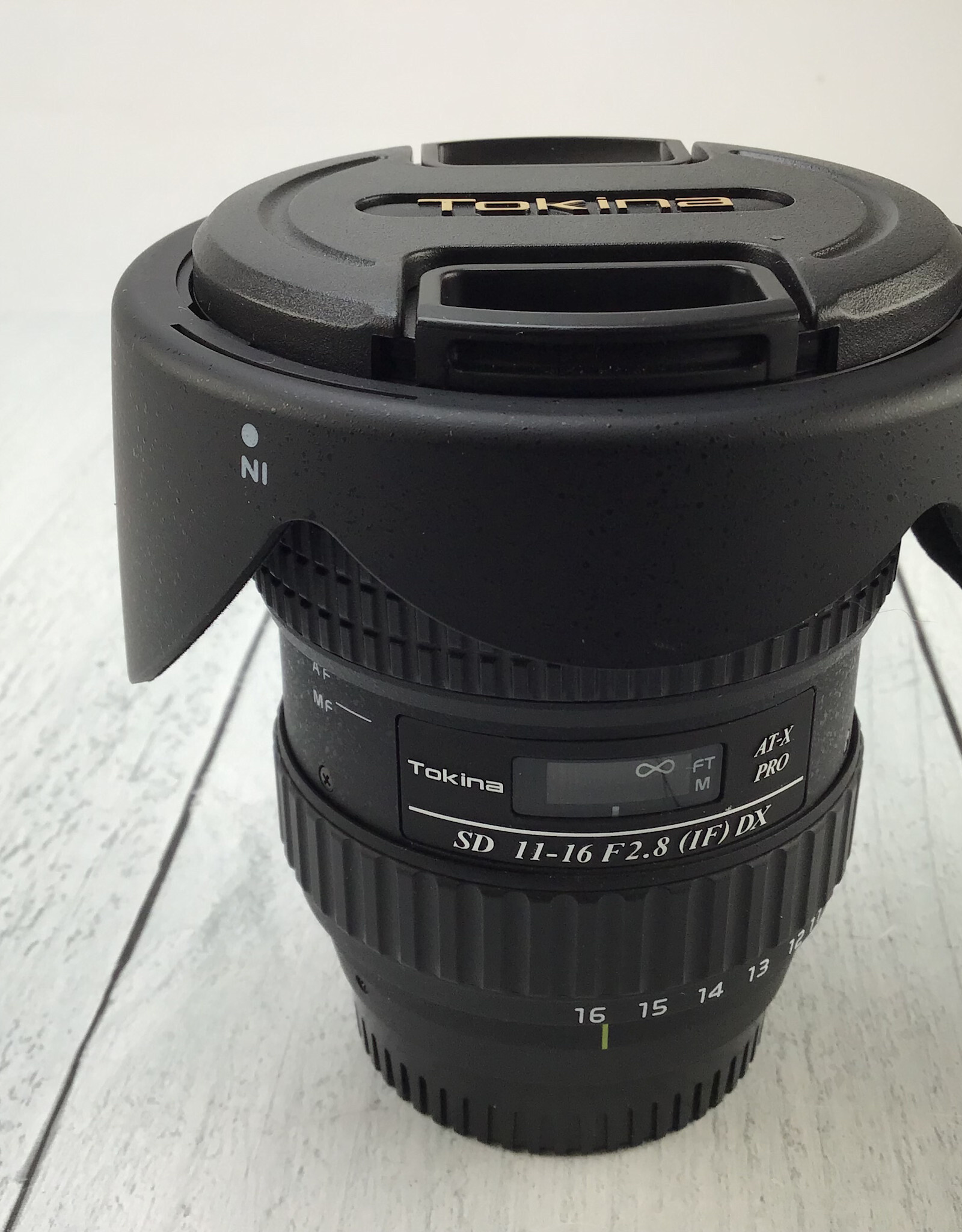 NIKON Tokina SD 11-16mm f2.8 IF DX Lens for Nikon Used Good