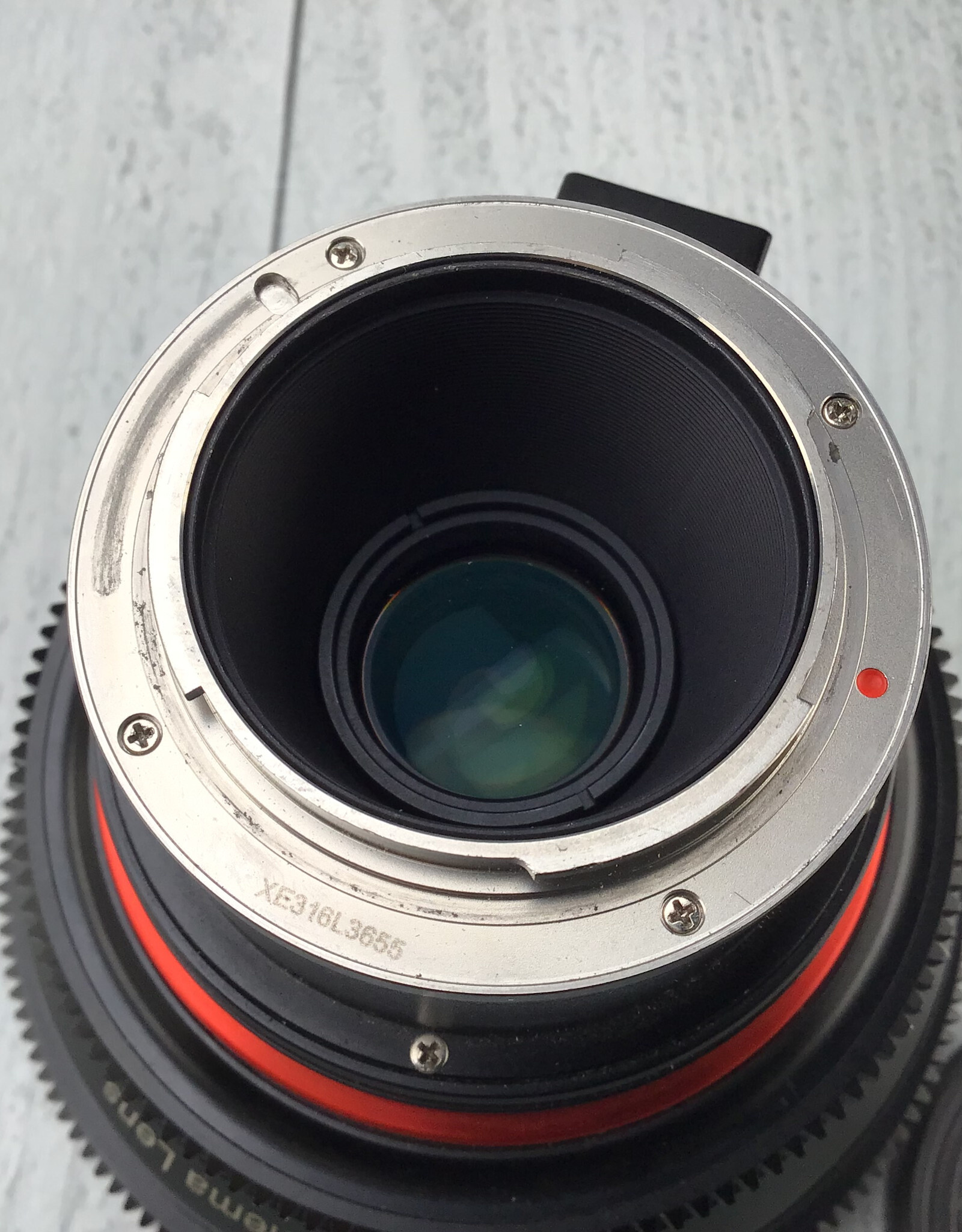 SONY Xeen 16mm T2.6 Cinema Lens for Sony Used Good