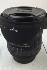 SIGMA Sigma 10-20mm f4-5.6 DC HSM Lens for Nikon F Used Good