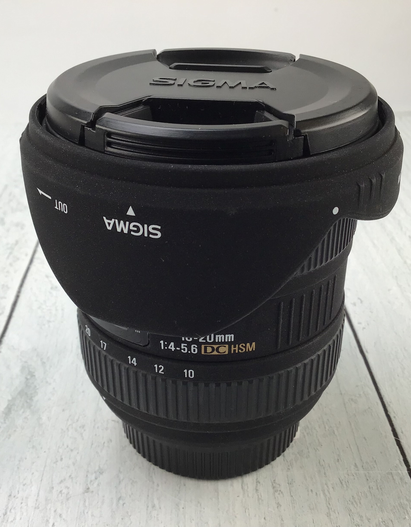 SIGMA Sigma 10-20mm f4-5.6 DC HSM Lens for Nikon F Used Good