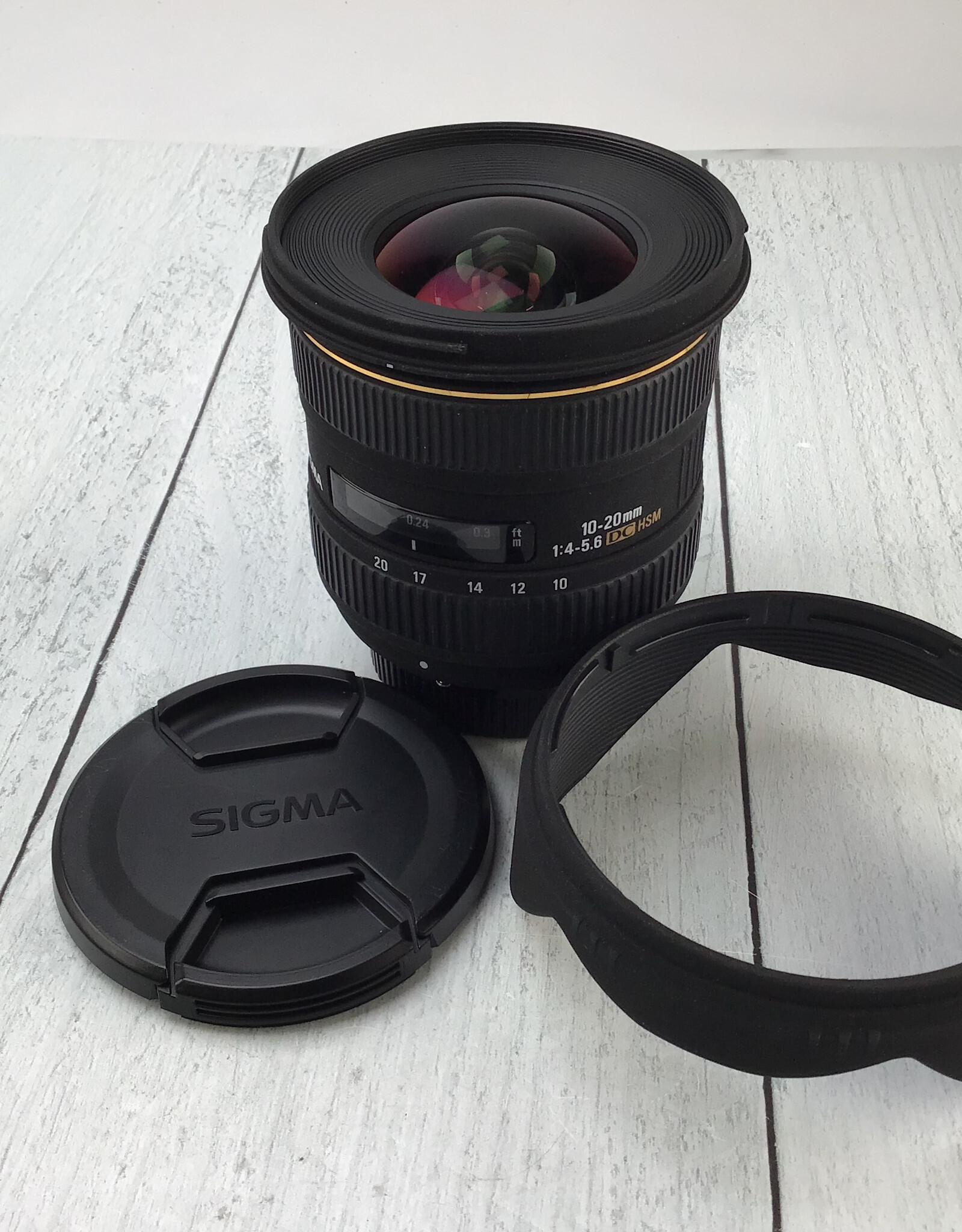 SIGMA Sigma 10-20mm f4-5.6 DC HSM Lens for Nikon F Used Good