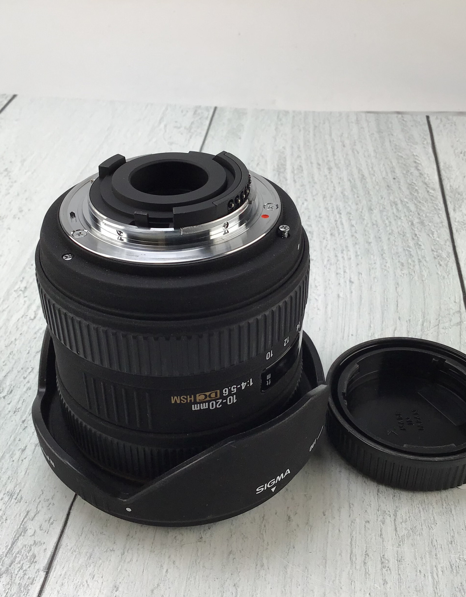 SIGMA Sigma 10-20mm f4-5.6 DC HSM Lens for Nikon F Used Good