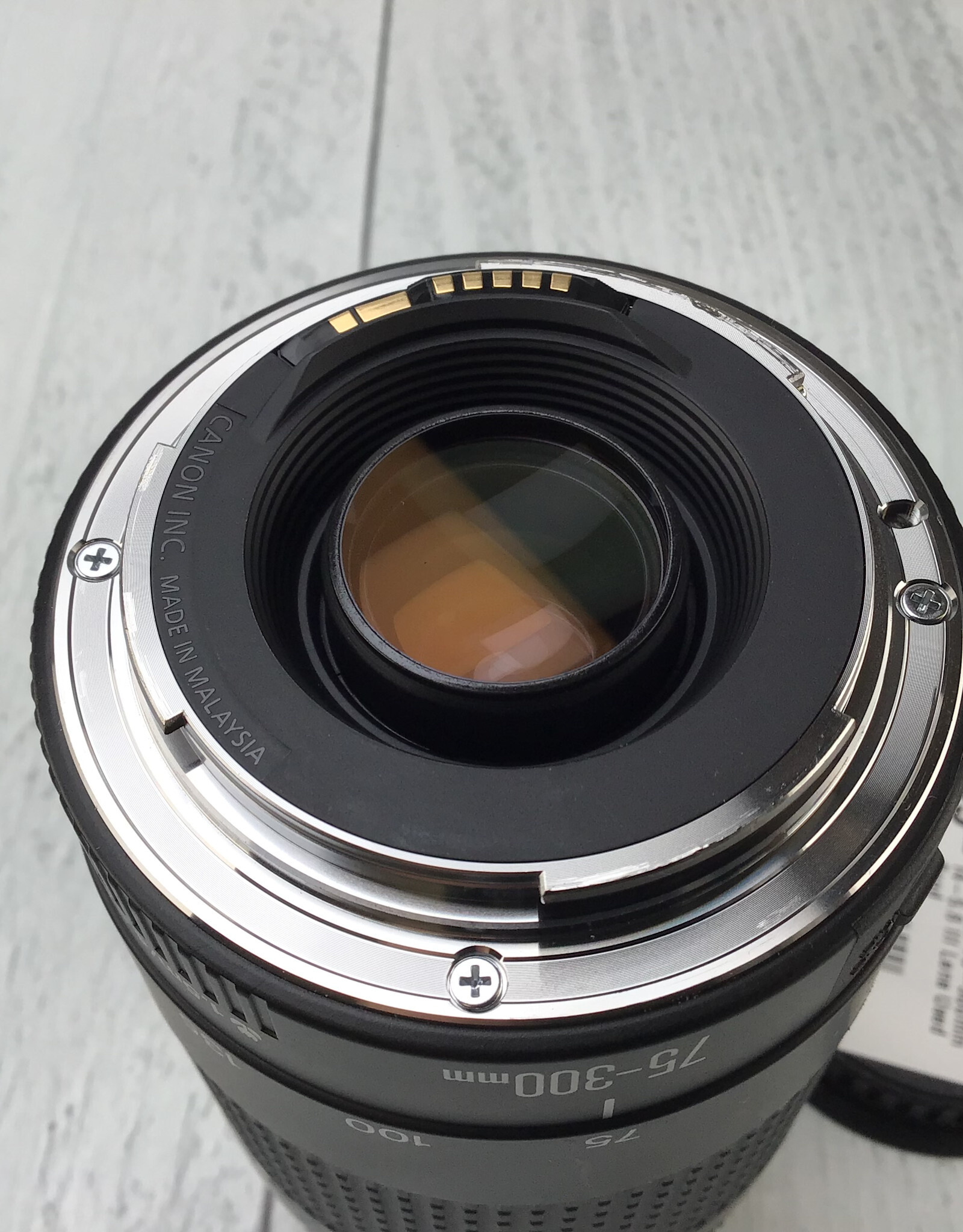 CANON Canon EF 75-300mm f4-5.6 III Lens Used Good