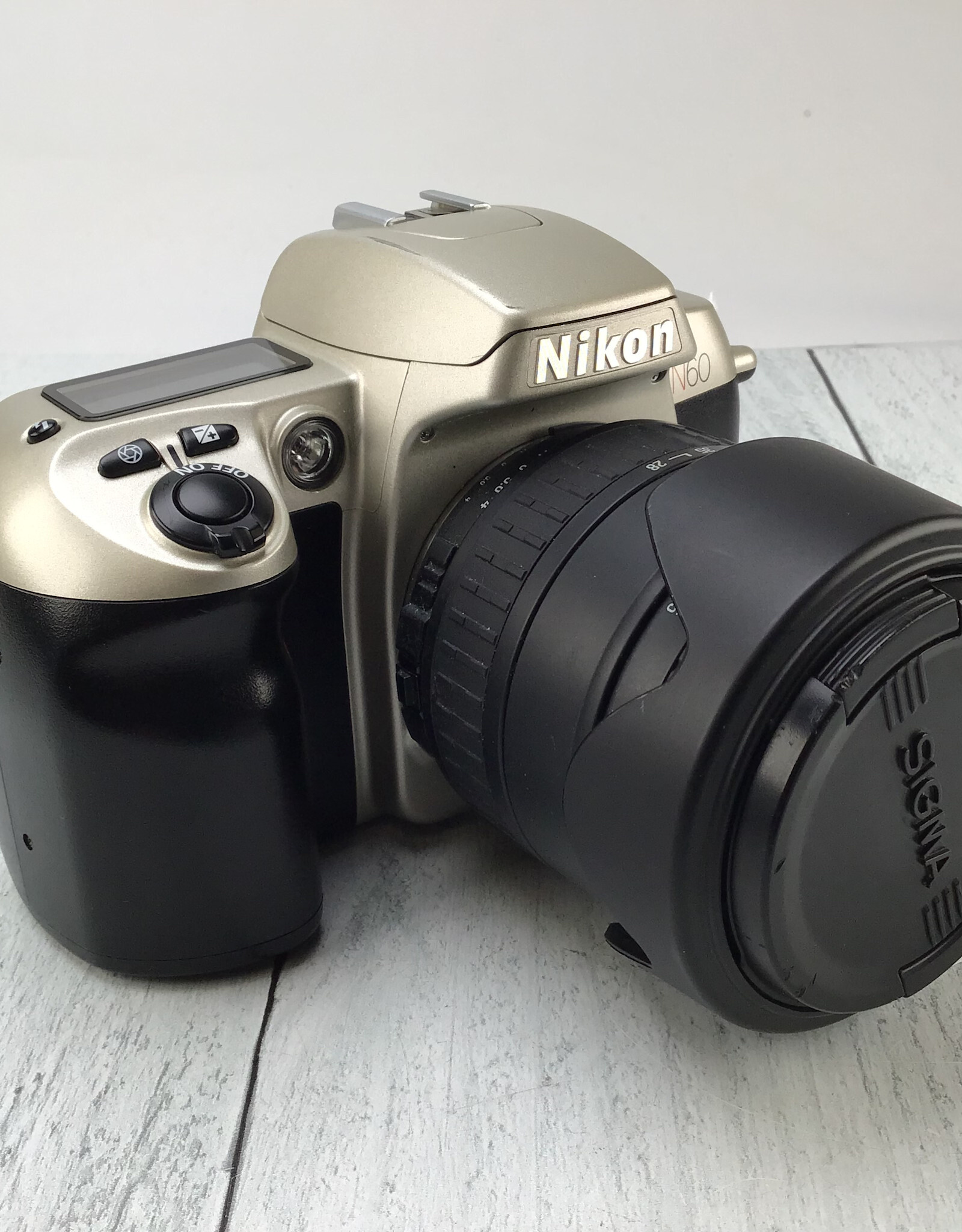 NIKON Nikon N60 Camera w/ Sigma 28-105mm Used Good