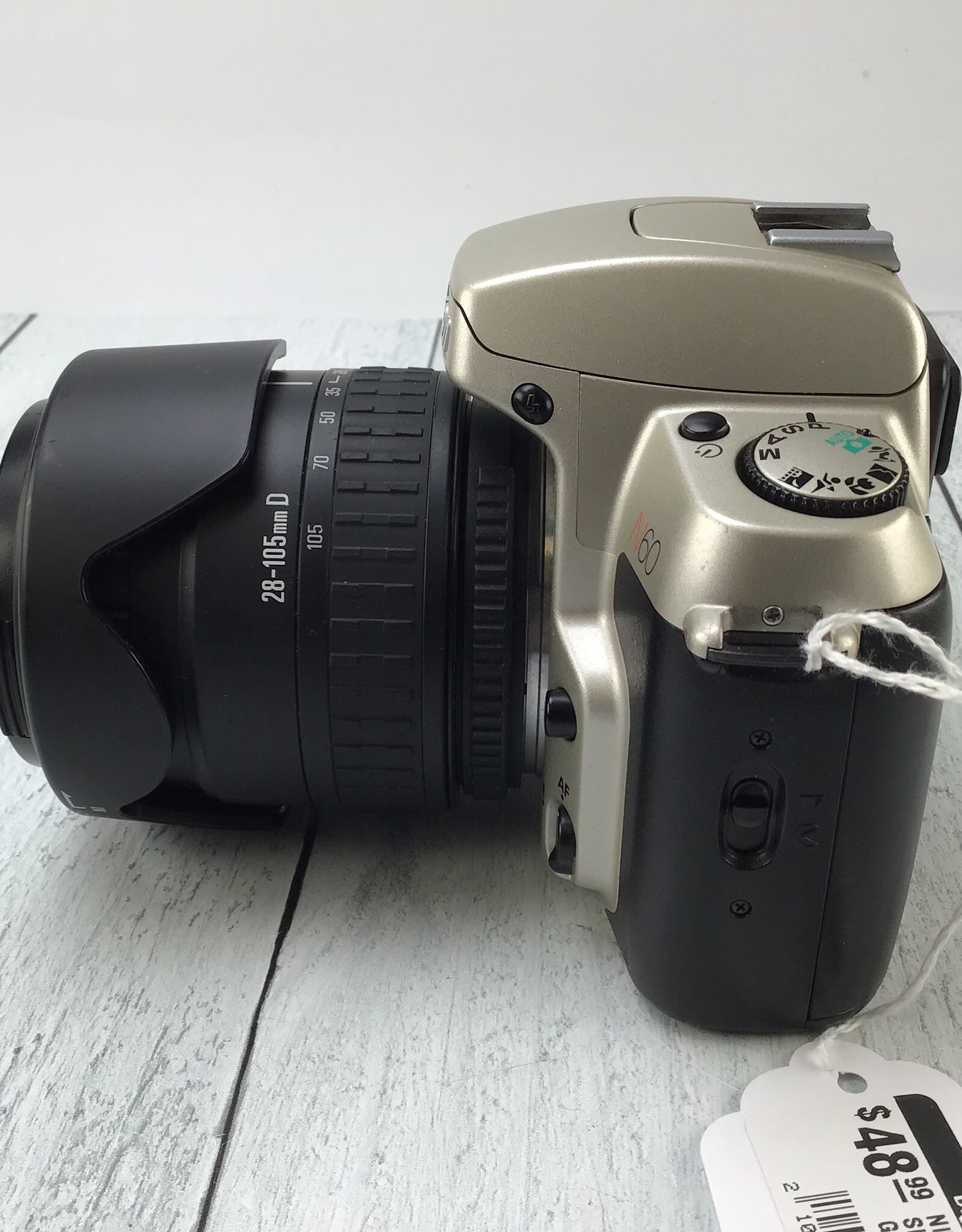 NIKON Nikon N60 Camera w/ Sigma 28-105mm Used Good