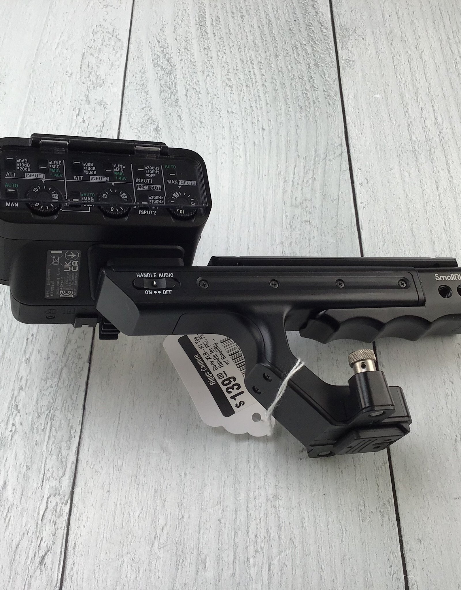 SONY Sony XLR-H1 Top Handle for FX3, FX30 w/ SmallRig Extension Used Good