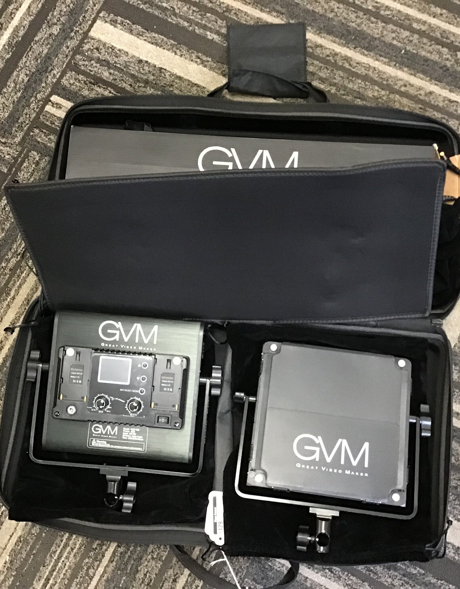 GVM GVM 800D RHB 2 Light Kit in Case Used Good