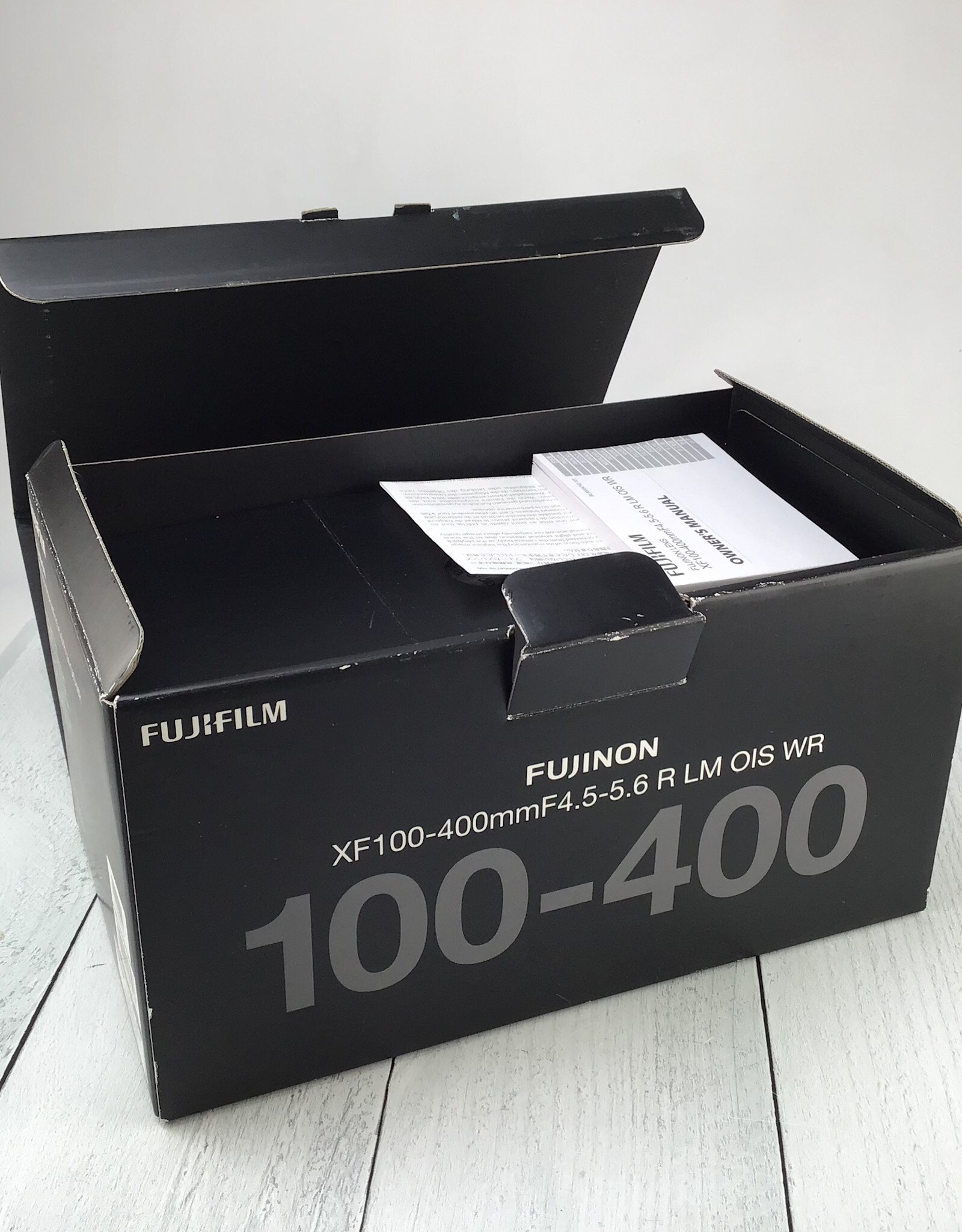 FUJI Fuji XF 100-400mm f4.5-5.6 R LM OIS WR Lens in Box Used Good