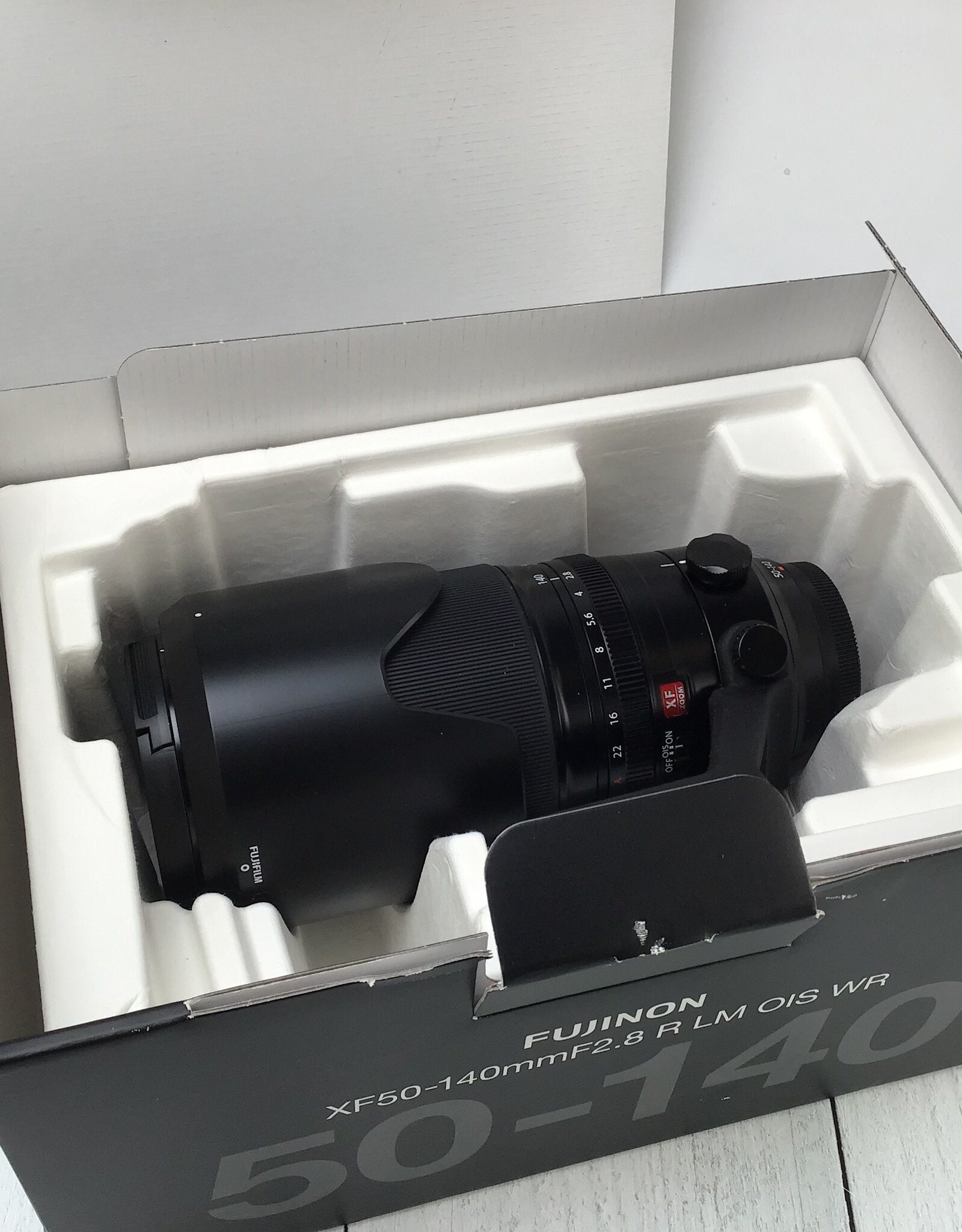 FUJI Fuji XF 50-140mm f2.8 R LM OIS WR Lens in Box Used EX
