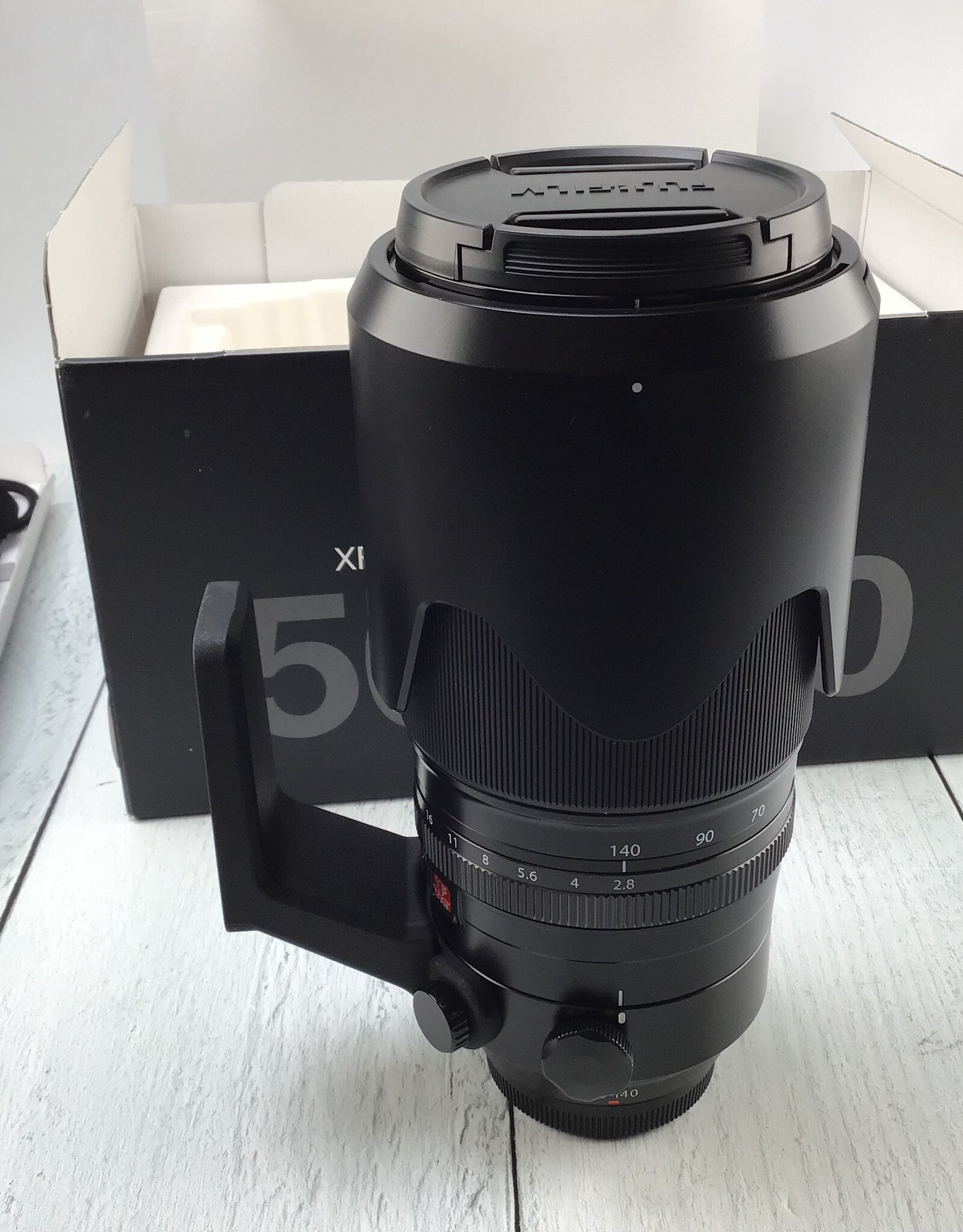 FUJI Fuji XF 50-140mm f2.8 R LM OIS WR Lens in Box Used EX