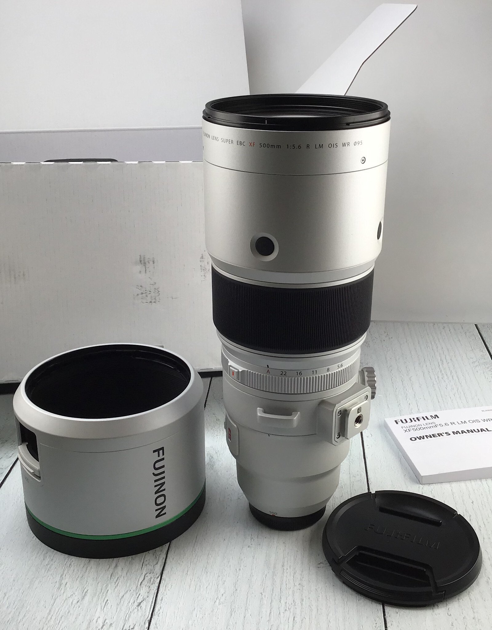 FUJI Fuji XF 500mm f5.6 R LM OIS WR Lens in Box Used EX