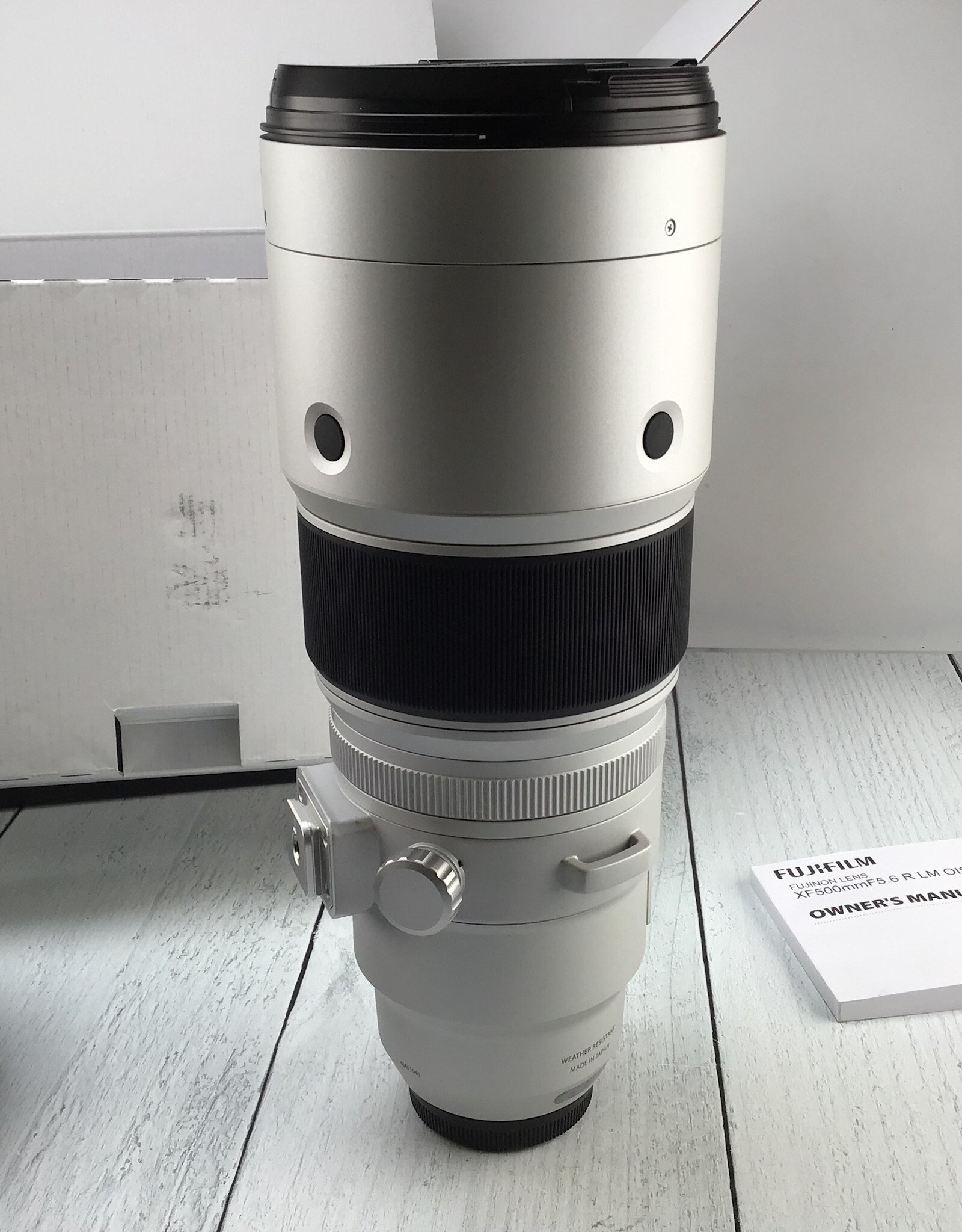 FUJI Fuji XF 500mm f5.6 R LM OIS WR Lens in Box Used EX
