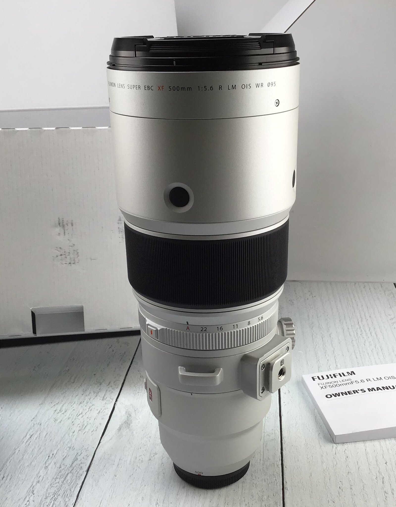 FUJI Fuji XF 500mm f5.6 R LM OIS WR Lens in Box Used EX