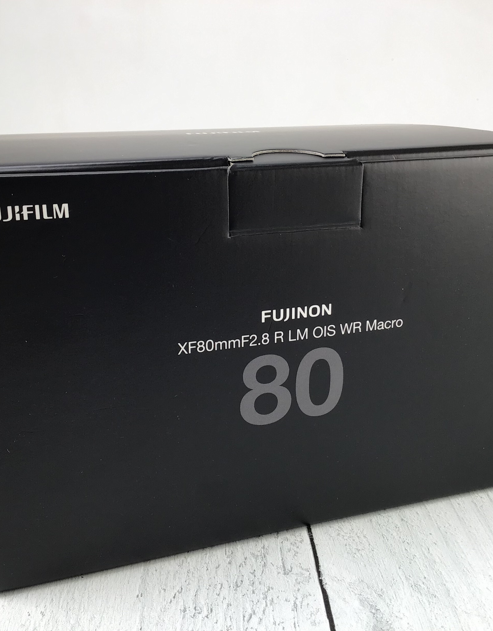 FUJI Fuji XF 80mm f2.8 R LM OIS WR Macro Lens in Box Used EX