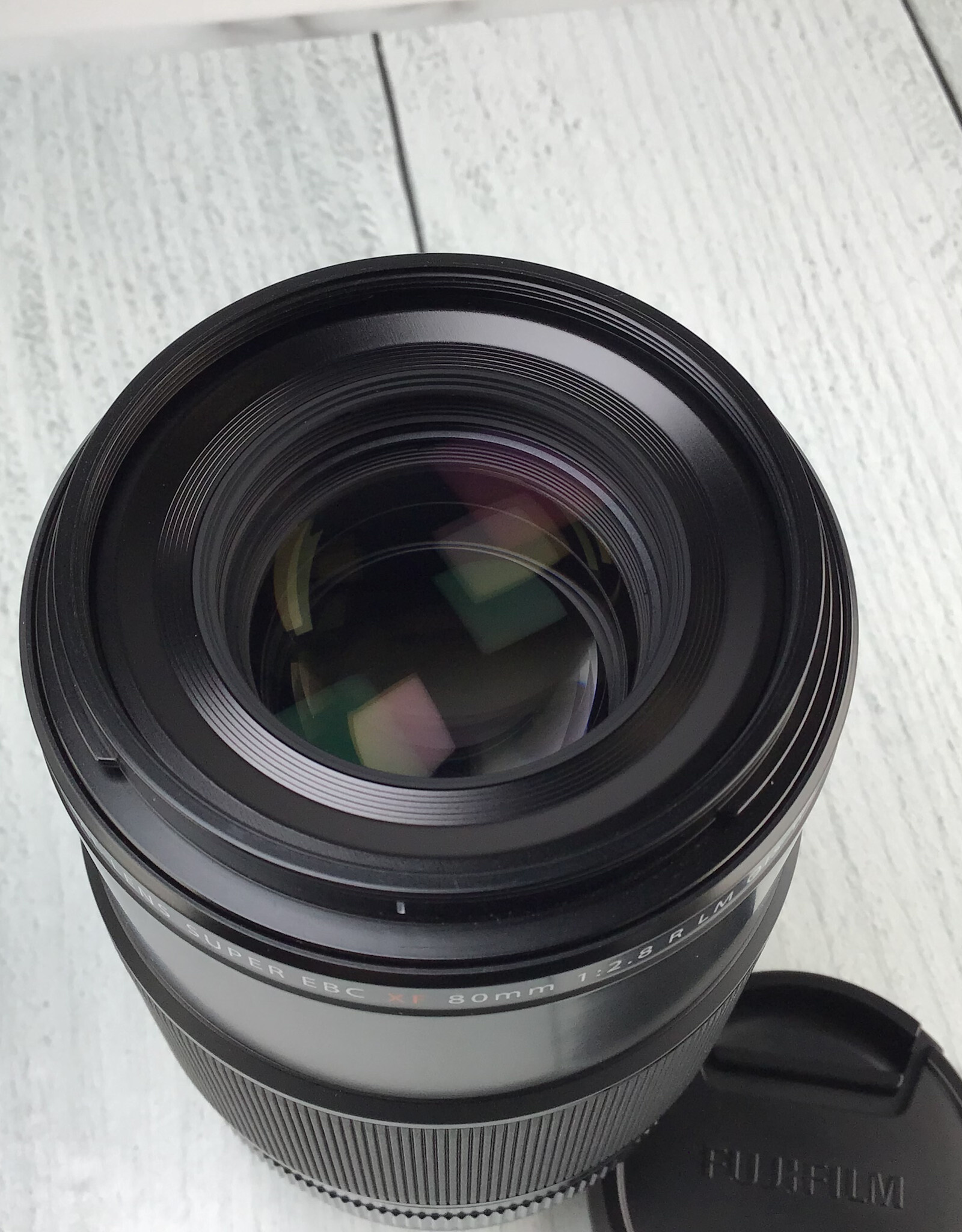 FUJI Fuji XF 80mm f2.8 R LM OIS WR Macro Lens in Box Used EX