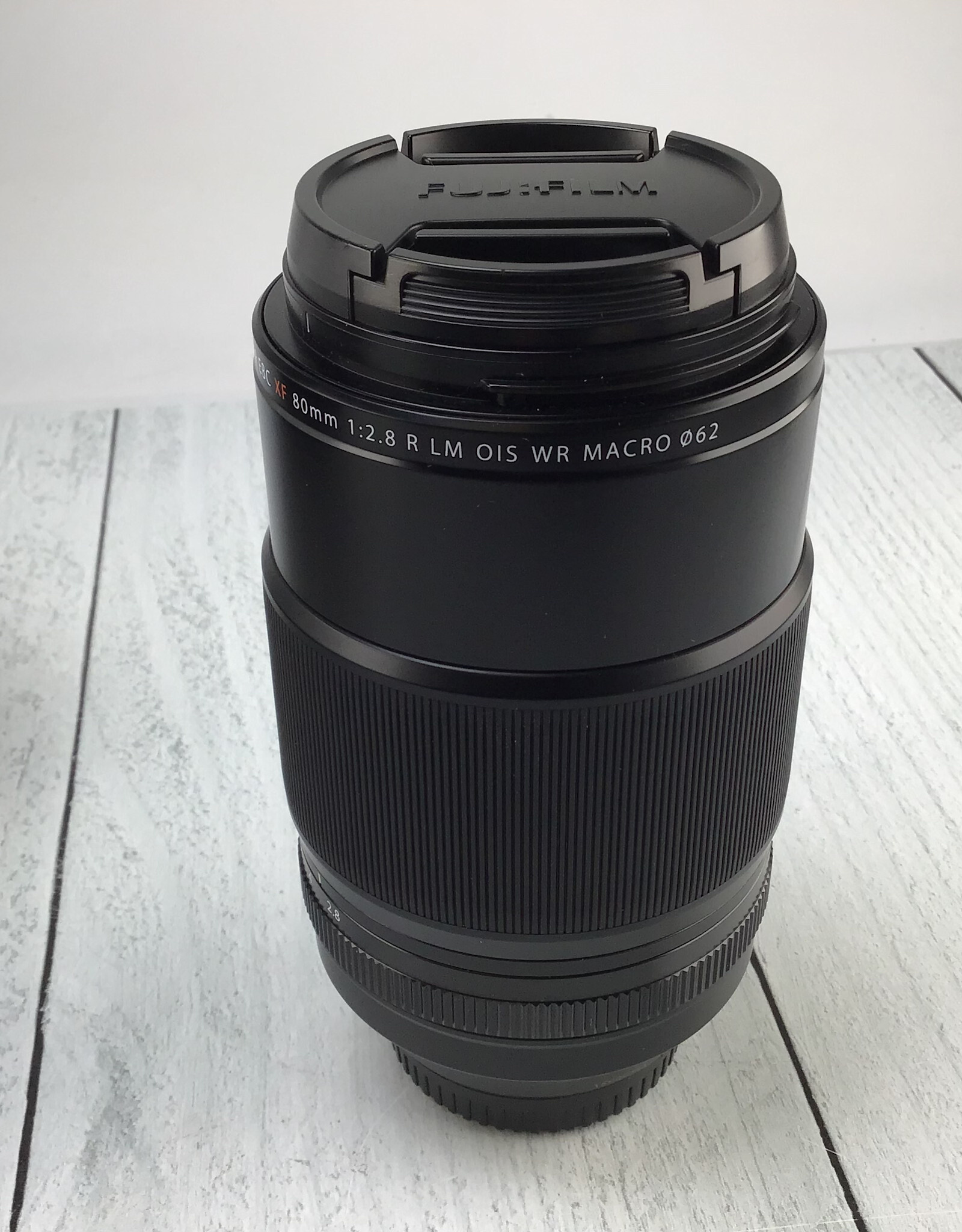 FUJI Fuji XF 80mm f2.8 R LM OIS WR Macro Lens in Box Used EX