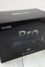 FUJI Viltrox AF 27mm f1.2 Lens for Fuji XF in Box Used EX