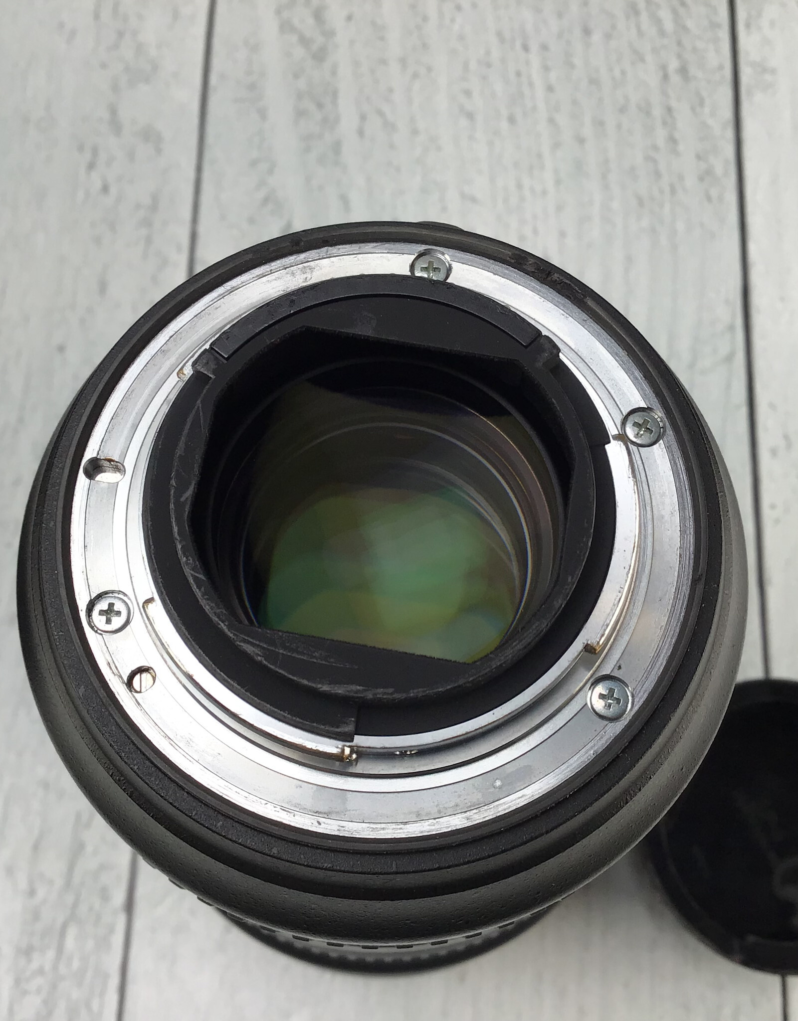 NIKON Nikon AF-S Nikkor 24-70mm f2.8E VR Lens w/ Case Broken Filter Thread Used BGN