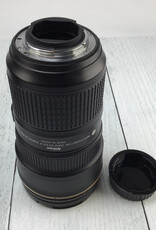NIKON Nikon AF-S Nikkor 24-70mm f2.8E VR Lens w/ Case Broken Filter Thread Used BGN