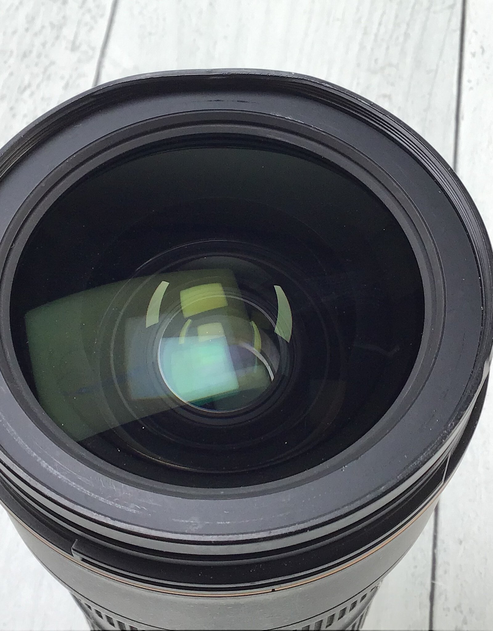 NIKON Nikon AF-S Nikkor 24-70mm f2.8E VR Lens Broken Filter Thread Used BGN