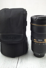 NIKON Nikon AF-S Nikkor 24-70mm f2.8E VR Lens w/ Case Used Good