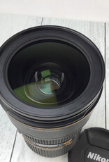 NIKON Nikon AF-S Nikkor 24-70mm f2.8E VR Lens w/ Case Used Good