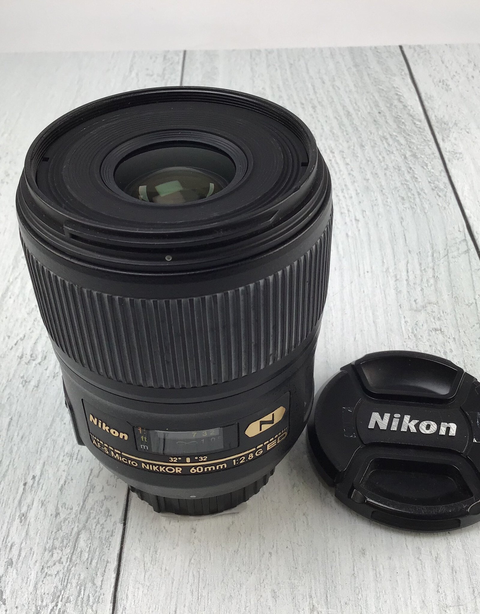 NIKON Nikon AF-S Micro Nikkor 60mm f2.8 G Lens Used Fair