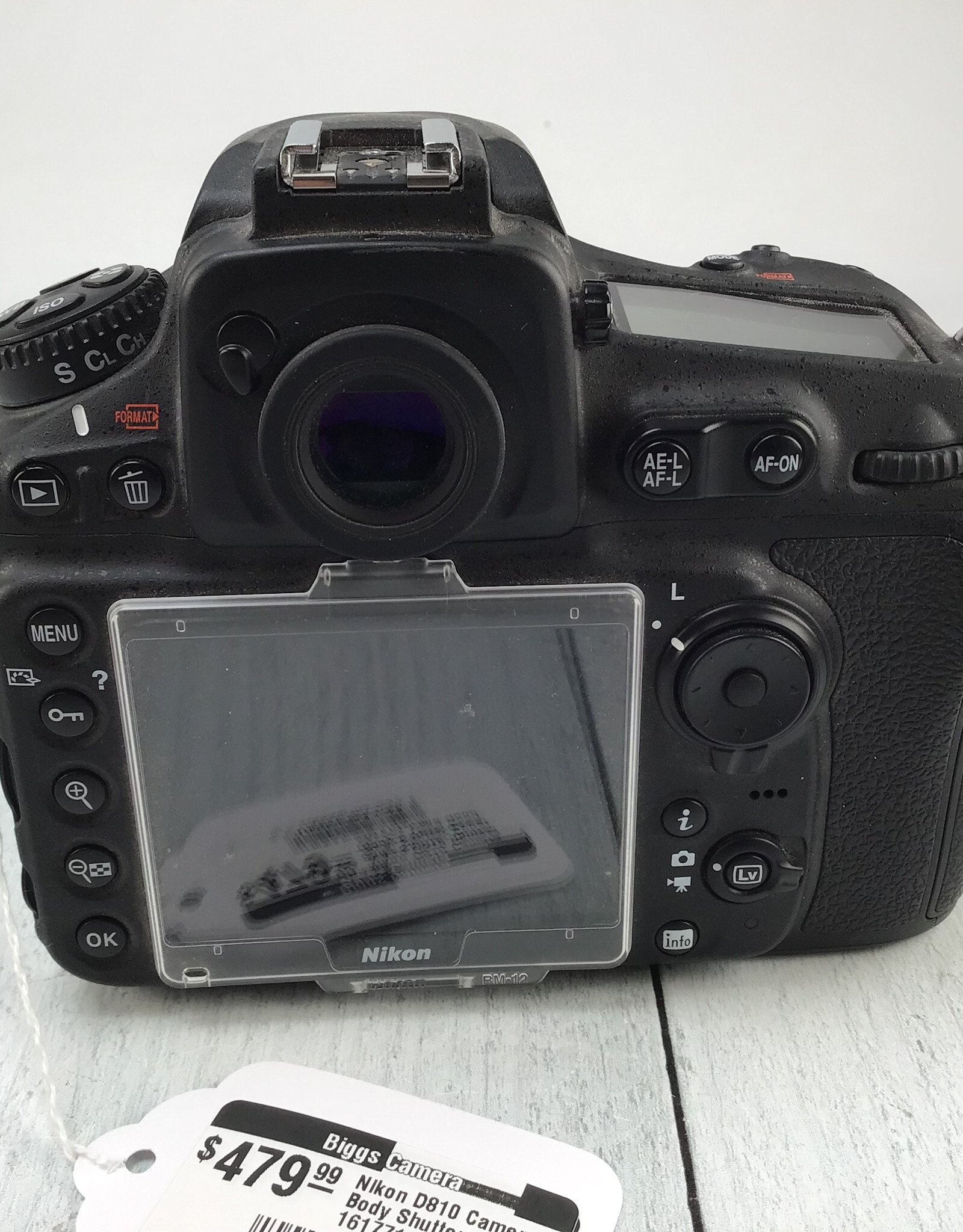 NIKON Nikon D850 Camera Body Shutter Count 161771 Used Good