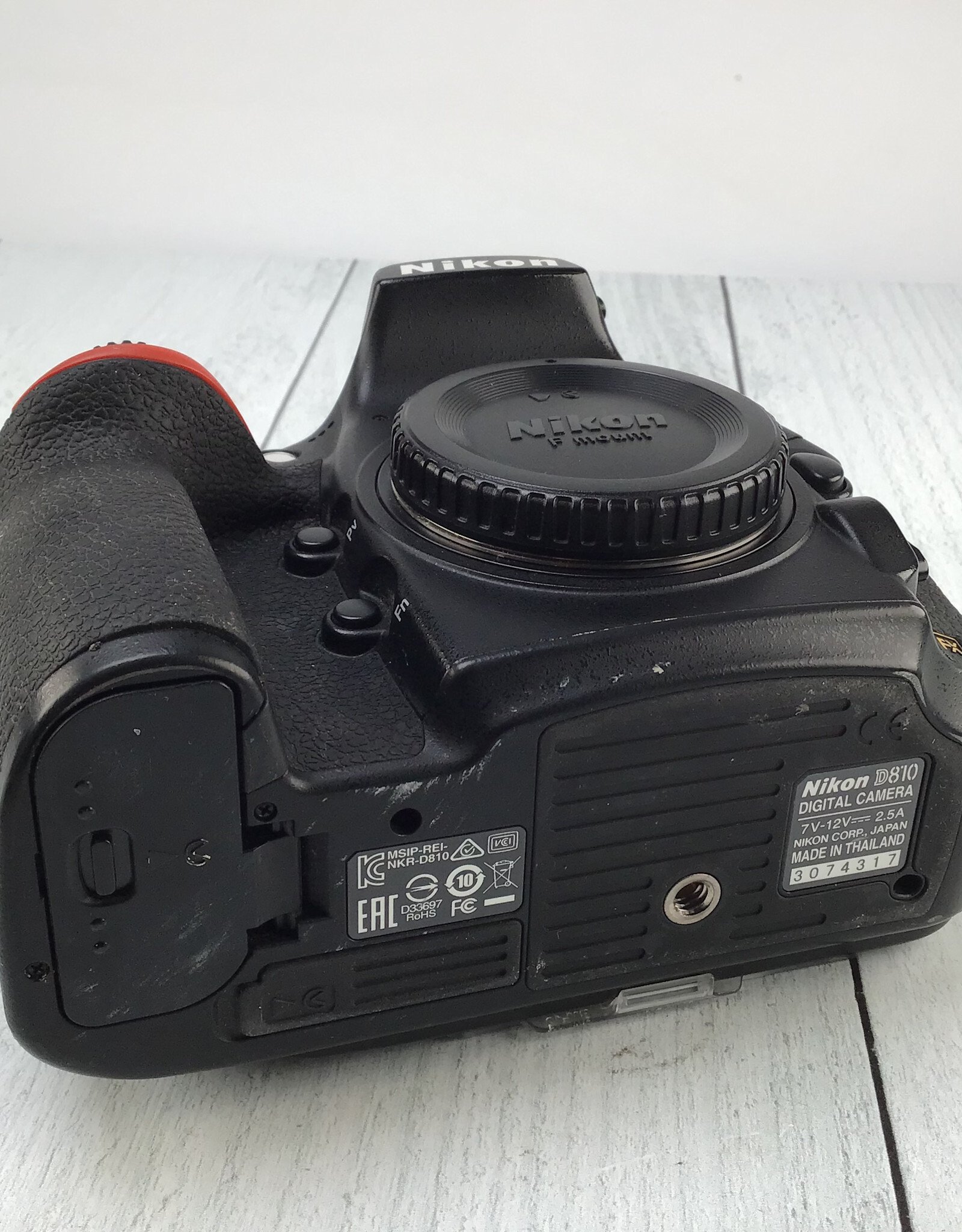 NIKON Nikon D810 Camera Shutter Count 353177 Used Fair