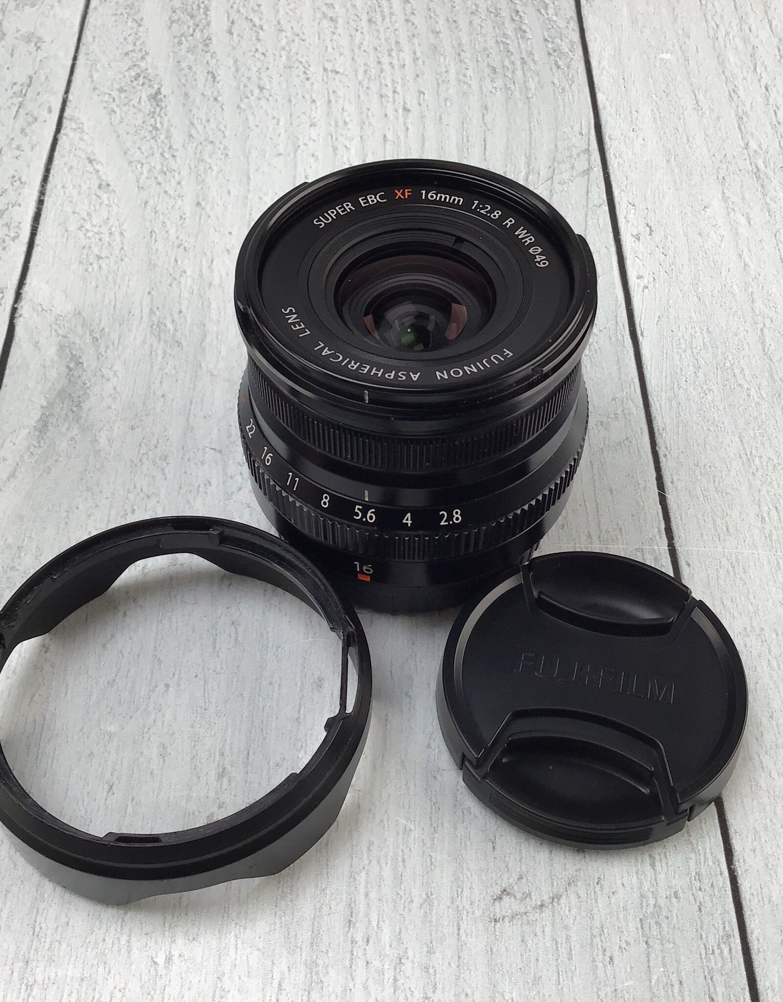 FUJI Fuji Super EBC XF 16mm f2.8 R WR Lens Used Good