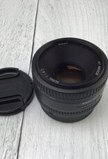 NIKON Nikon AF Nikkor 50mm f1.8 D Lens Used Good