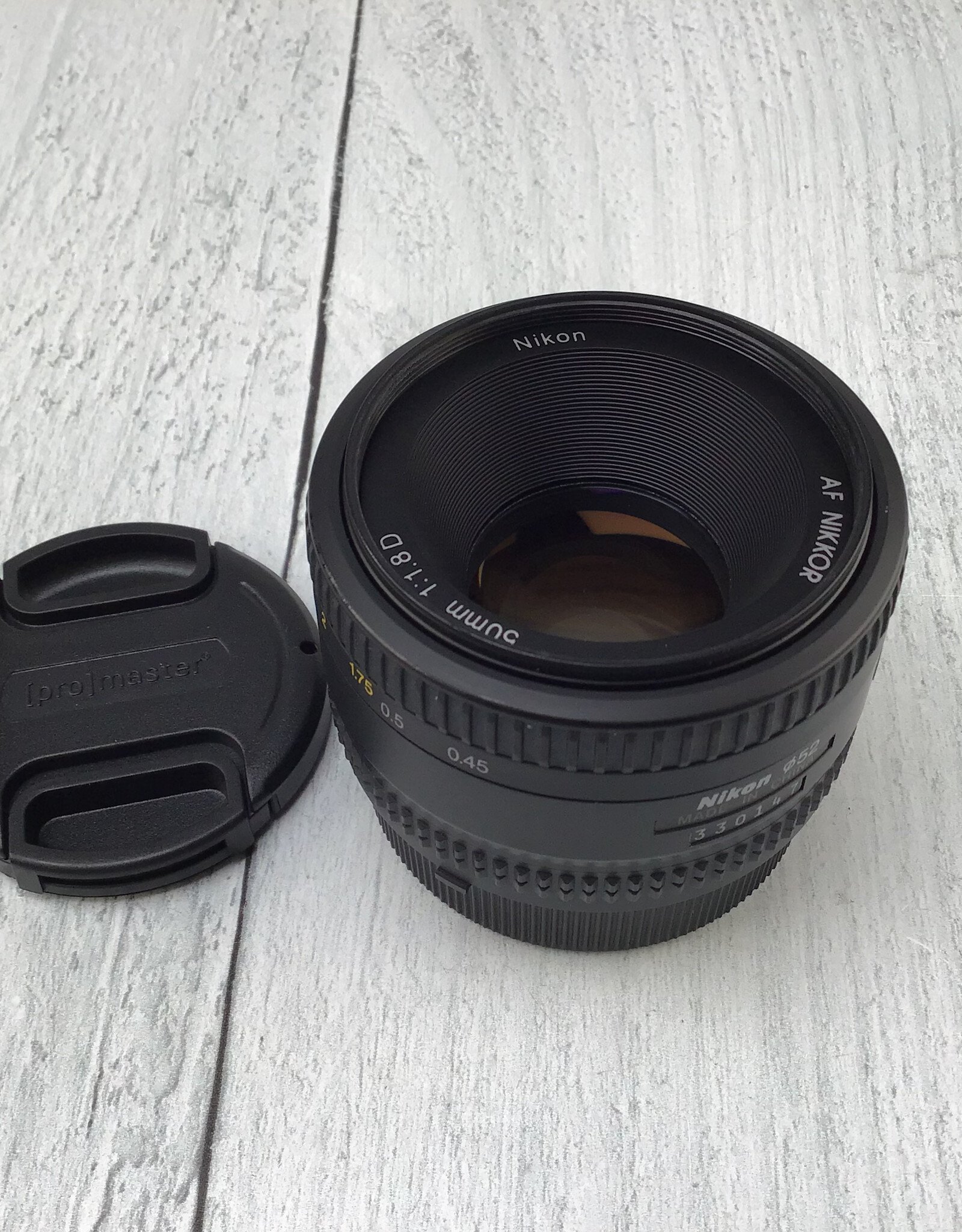 NIKON Nikon AF Nikkor 50mm f1.8 D Lens Used Good