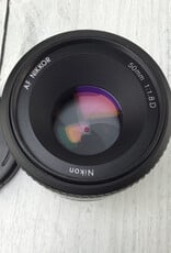 NIKON Nikon AF Nikkor 50mm f1.8 D Lens Used Good