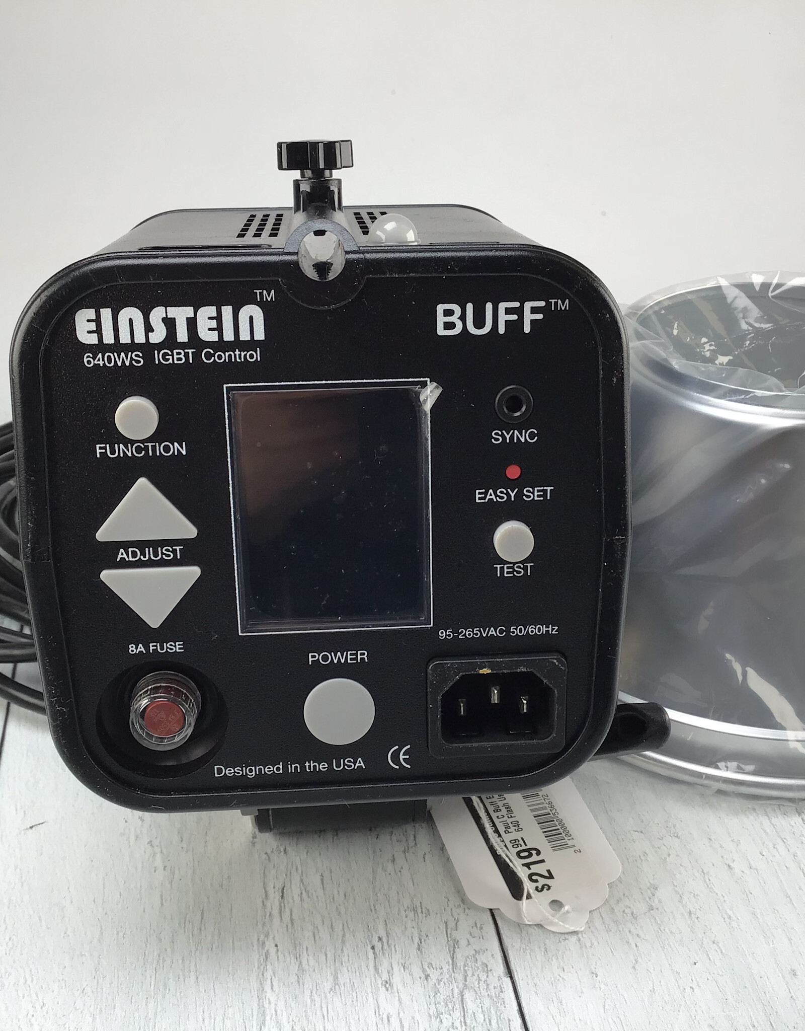 Paul C. Buff Paul C Buff Einstein 640 Flash Used Good